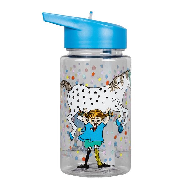 Rätt Start Pippi Langstrømpe drikkeflaske 0,55L Bursdag blå