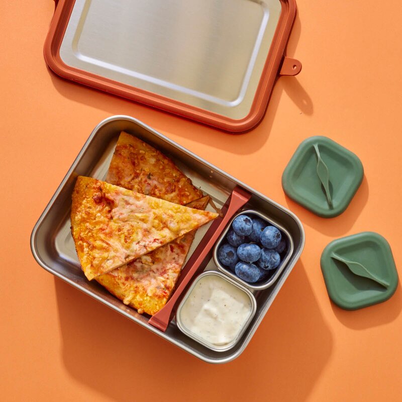 Klean Kanteen Rise snackboks 8 cl børstet stål