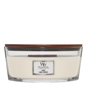 WoodWick Ellipse duftlys linen