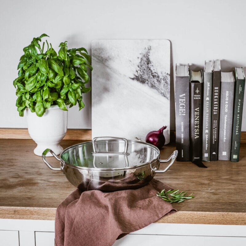 Heirol Steely Classic Triply traktørpanne 26 cm 3,4L 
