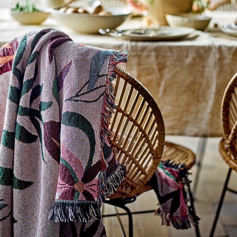 Creative Collection Yash pledd 160x130 cm flerfarget