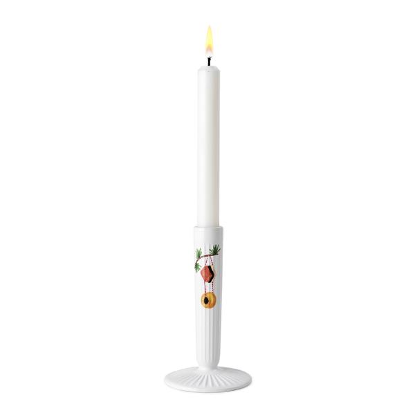 Kähler – Hammershøi Christmas lysestake 16 cm hvit