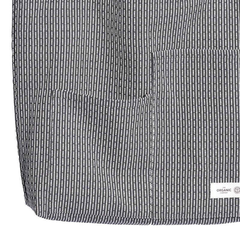 The Organic Company Piqué handlenett 30x35 cm evening grey