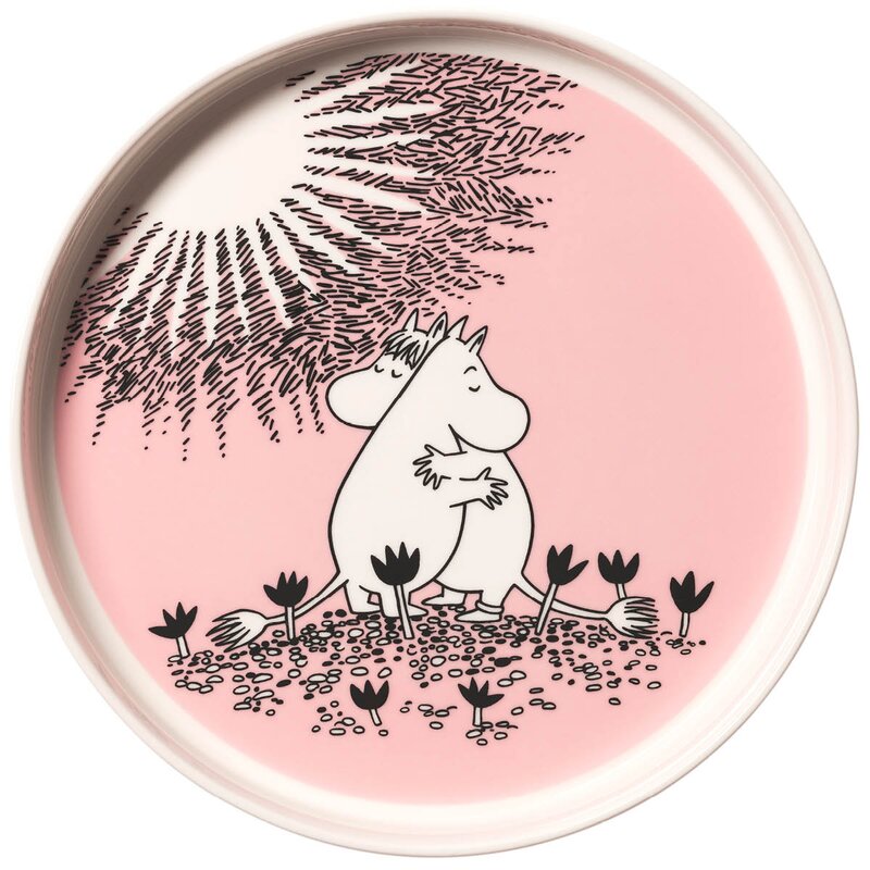 MoominArabia Mummi paiform 28 cm Kjærlighet rosa 30 år