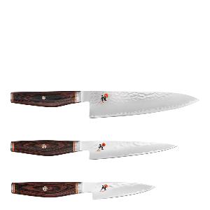 Miyabi Artisan 6000 MCT knivsett 3 deler shotoh/shotoh/kokkekniv