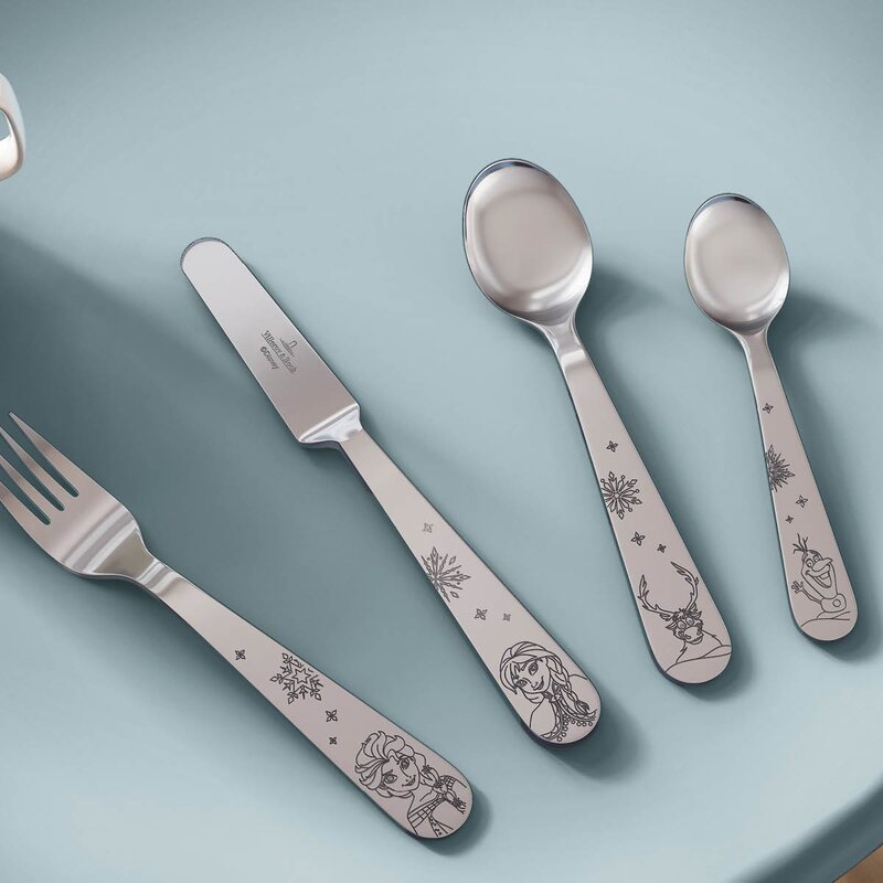 Villeroy & Boch Kiddy Disney barnebestikk 4 deler Frozen