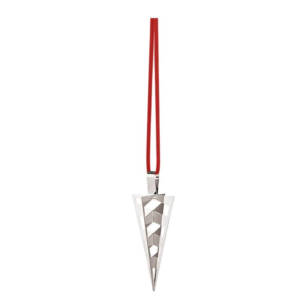 Georg Jensen Jul 2025 ornament kremmerhus 4x10 cm sølv