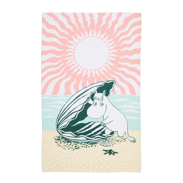 MoominArabia Mummi strandhåndkle 93x150 cm Stranddag