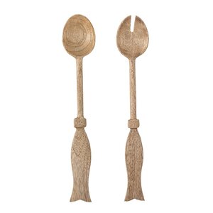 Creative Collection Seva salatbestikk 29 cm 2 deler natur