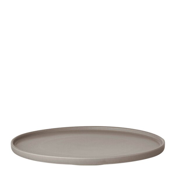 Blomus - Makoto tallerken 21,5 cm Elephant Skin