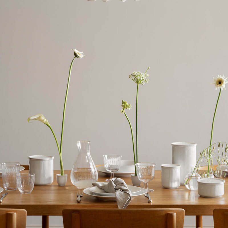 Rörstrand Swedish Grace glass på stett 28 cl 2 stk klar