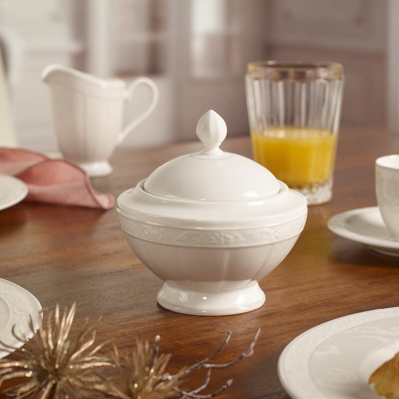 Villeroy & Boch Gray Pearl sukkerskål 35 cl
