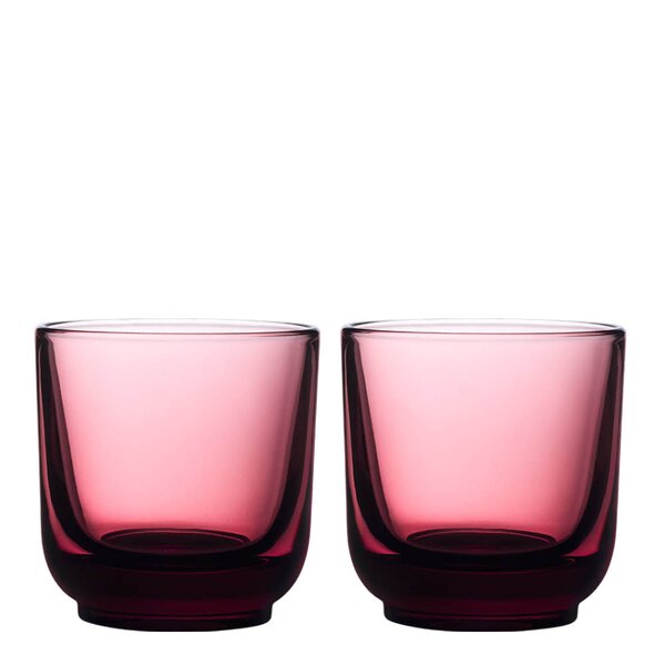 Fellow - Pirch cappuccino glass 19 cl 2 stk Garnet
