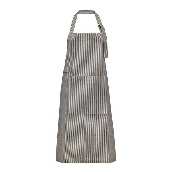 House Doctor Cook forkle i bomull 90x90 cm mørkegrå