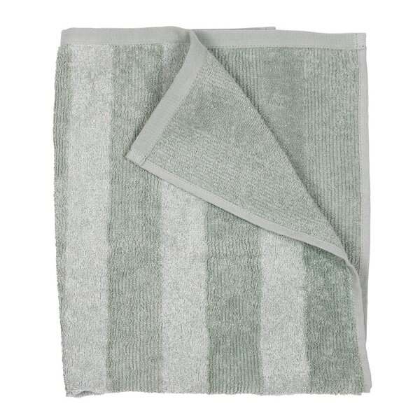 Fondaco Stripe badehåndkle 70x140 cm lysegrønn