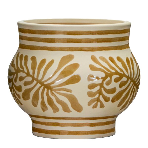 House Doctor Ivy potte 23x20 cm beige