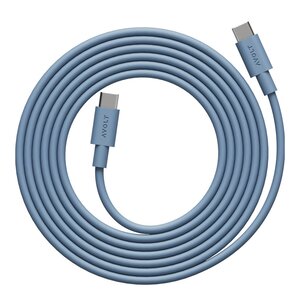 Avolt Cable 1 USB-C til USB-C kabel 2 m Shark Blue