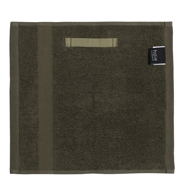 Høie Spa vaskeklut 30x30 cm oliven