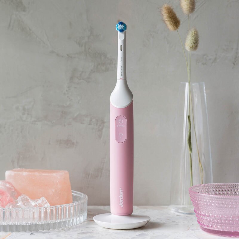 Jordan Clean Smile Plus elektrisk tannbørste TBX-300P rosa