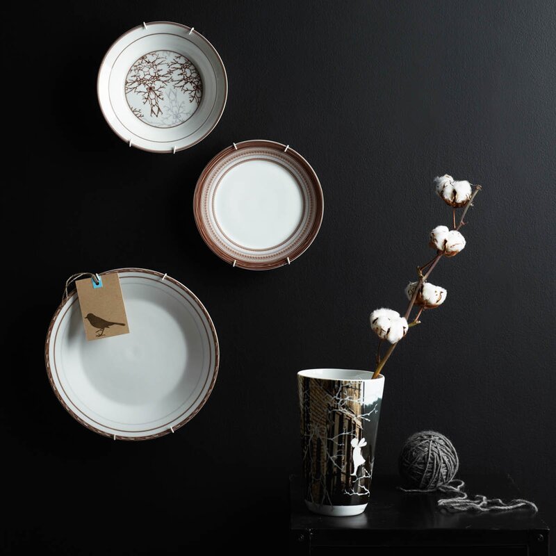 Wik & Walsøe Woodstokk asjett 21 cm