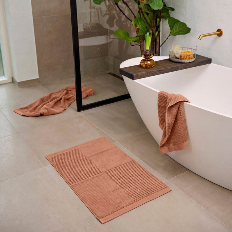 Zone Denmark Classic badematte 50x80 cm mandarin