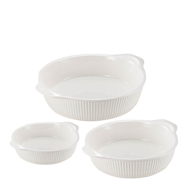 Modern House Daily Use ildfast form sett 3 deler hvit