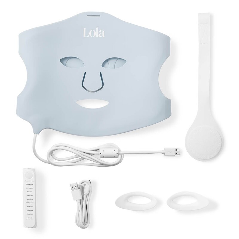 Lola Glow mask LED-maske blå