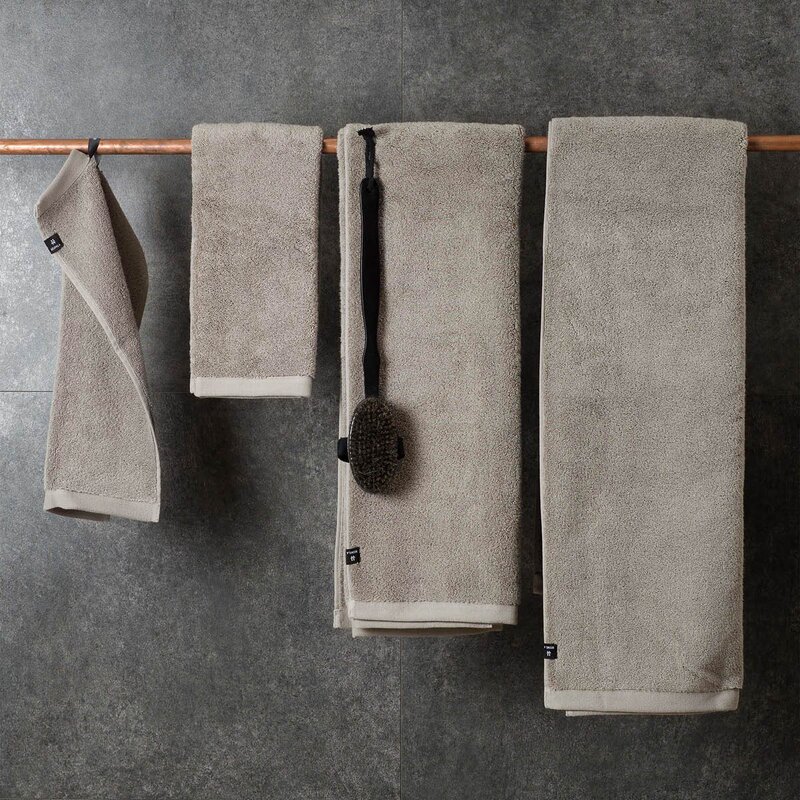 Himla Maxime håndkle frotté 70x140 cm lead