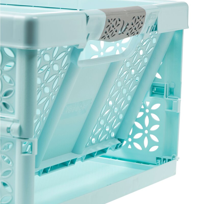 Keeeper Lea oppbevaringsboks sammenleggbar 32L aquamarine