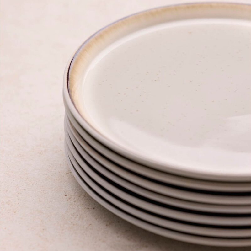 Bitz Gastro tallerken 21 cm hvit/kremhvit