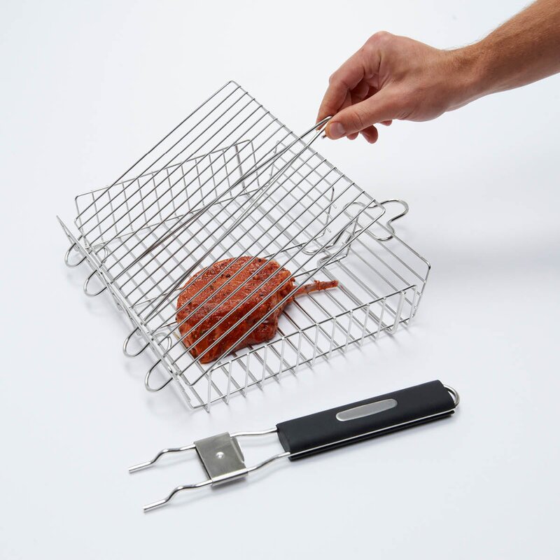 Broil King Grillkurv avtakbart håndtak 34x7 cm