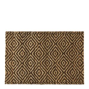 Deco Nord Gåsöga dørmatte 60x90 cm Nature/Cocoa