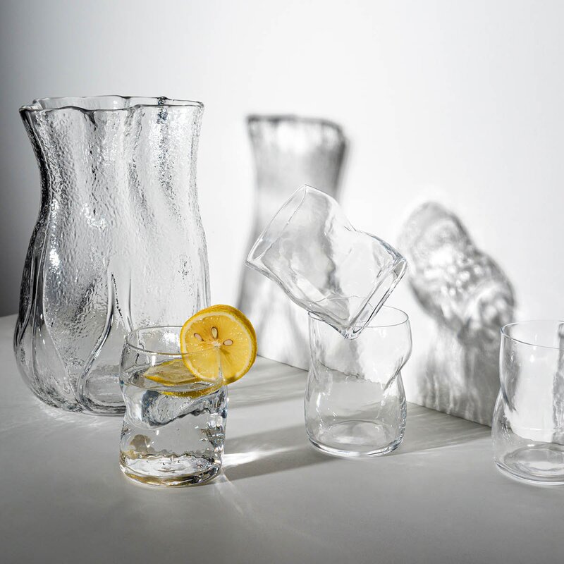 Stiernholm Organic Living vannglass 28 cl 4 stk klar