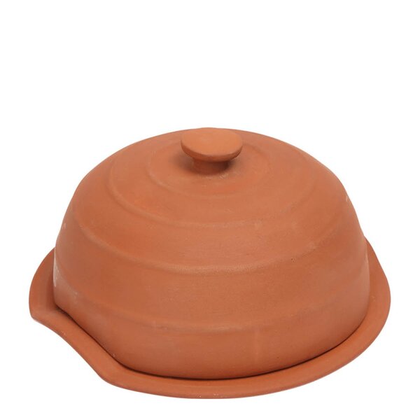 Dexam Terracotta ildfast form for ost med lokk 17,5 cm