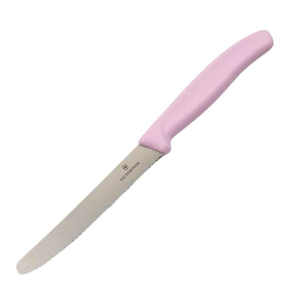 Victorinox - Swiss Classic tomatkniv 11 cm rosa