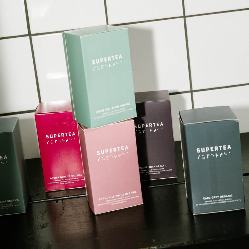 Teministeriet Supertea økologisk urtete 30g 20 stk kamille timian