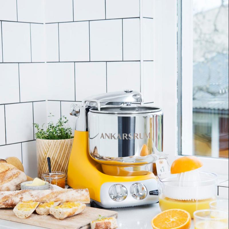 Ankarsrum Assistent Original AKM6230SY kjøkkenmaskin sunbeam yellow