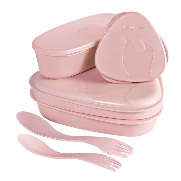 Light My Fire LunchKit 2.0 matbokssett 6 deler dustypink