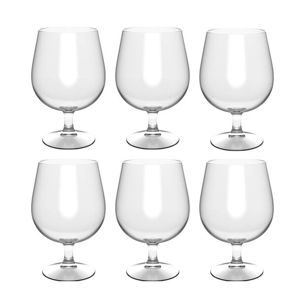 Quattro Balloon ølglass 52 cl 6 stk tritanplast