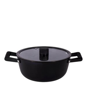 Vargen & Thor Aska støpejernsgryte 3,5L svart