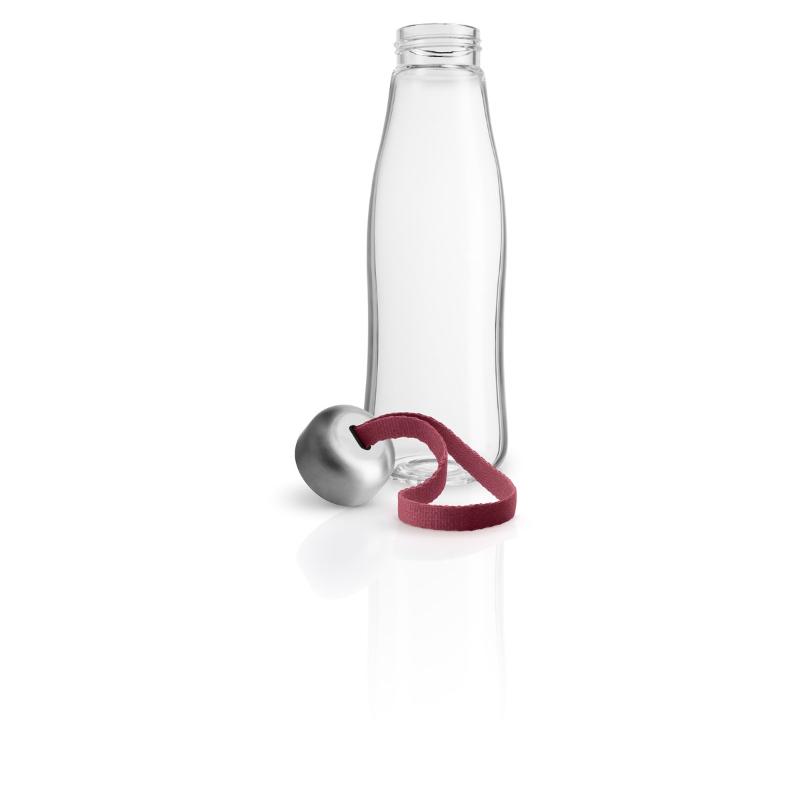 Eva Solo Drikkeflaske glass 0,5L pomegranate