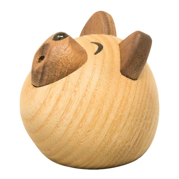 FableWood Luna ulveunge trefigur 5 cm ask/valnøtt