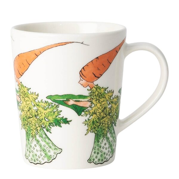 Design House Stockholm Elsa Beskow krus m/håndtak 28 cl Gulerot