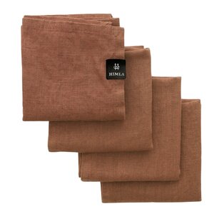Himla Sunshine serviett 45x45 4 stk grounded