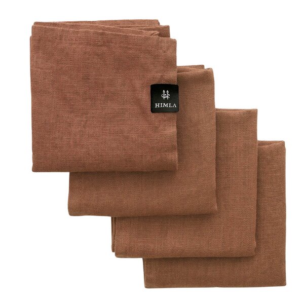 Himla Sunshine serviett 45x45 4 stk grounded