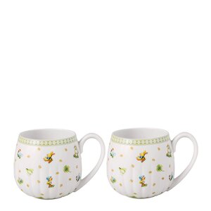 Villeroy & Boch Easter Delight krus 36 cl 2 stk hvit
