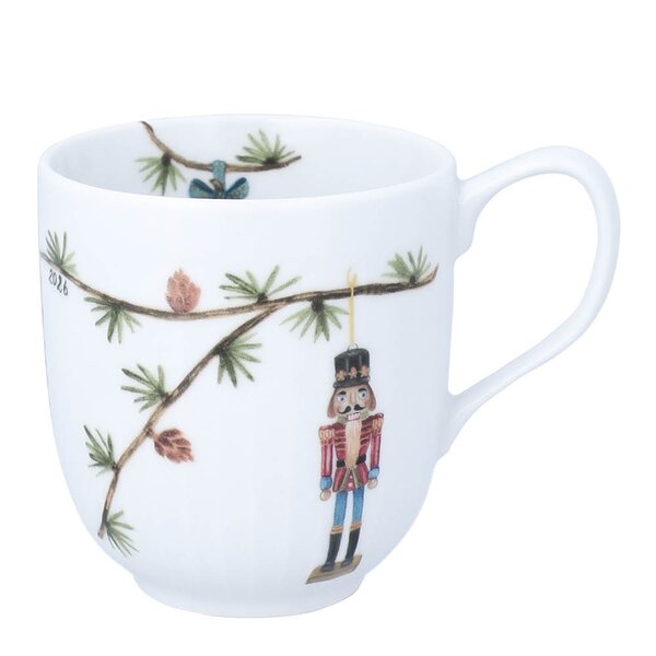 Kähler - Hammershøi Christmas krus 2026 33 cl hvit
