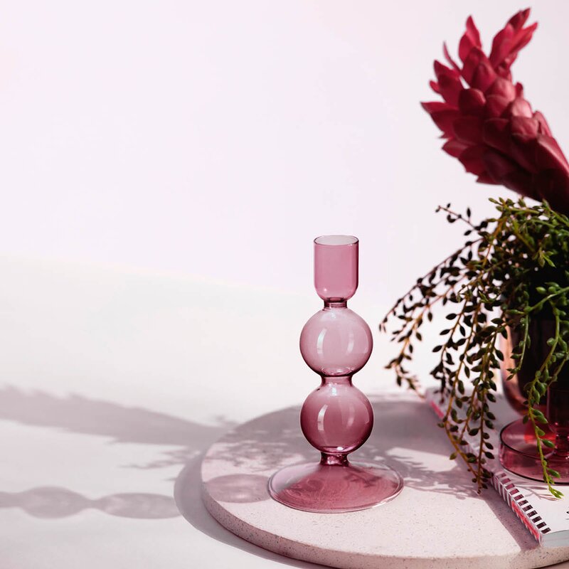 Villeroy & Boch Like Home lysestake 13,5 cm grape
