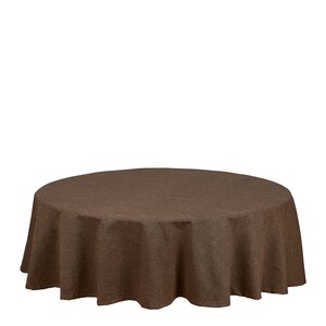 Fondaco Vide rund bordduk Ø160 cm nougat