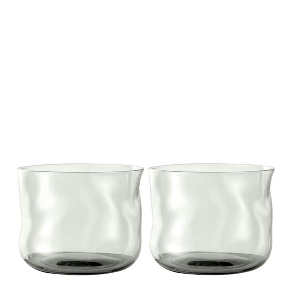 Paveau Swirl tumbler glass small 24 cl 2 stk Wave